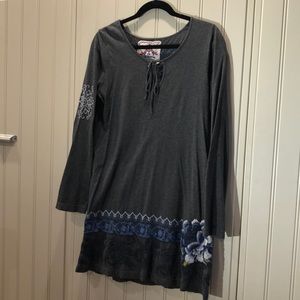 Vintage Johnny was knit 100% Cotton dress